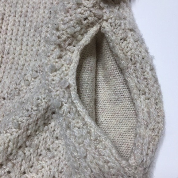 Woolrich Cardinal Peak Wool Blend Cardigan In Burlap Heather L - Picture 5 of 8